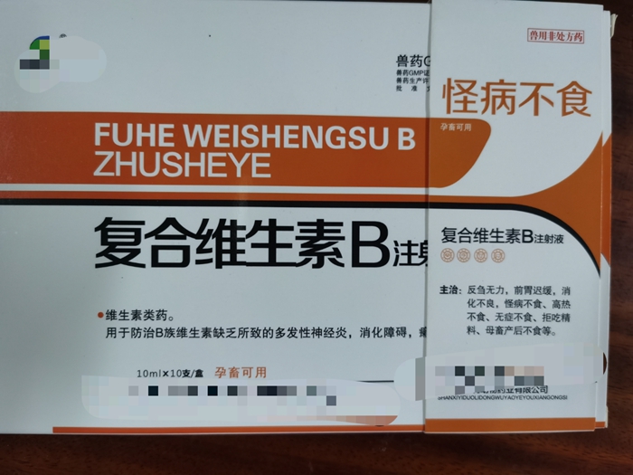 復(fù)合維生素B注射液--用于多發(fā)性神經(jīng)炎，消化障礙，癩皮病，口腔炎等